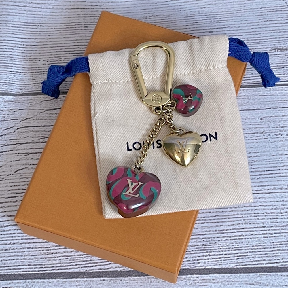 Authentic Louis Vuitton Key holder/ bag charm